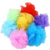 Fabricante de la versión coreana del baño esponja de color flor de baño ducha de ducha de tamaño grande limpiador de baño para niños más esponja bola de baño al por mayor especial para el comercio exterior Item Picture